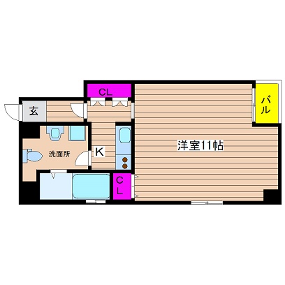 大阪府大阪市中央区備後町４丁目 間取り