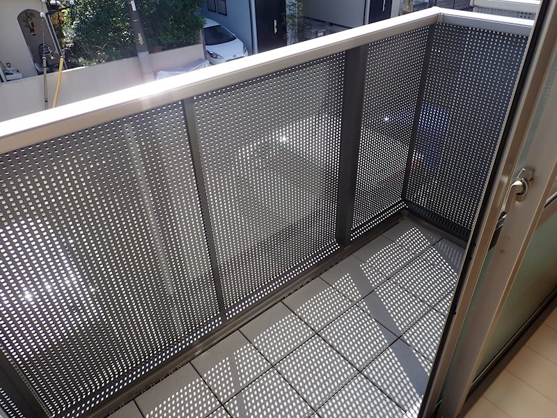 ラフィネパルク ベランダ