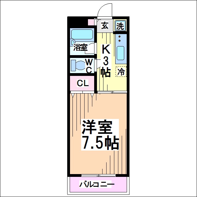 ウッズ吉祥寺 間取り