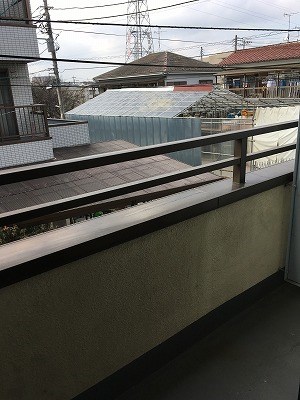 川崎市多摩区宿河原6丁目楽器可(グランドピアノ・弦・管楽器・声楽)マンション ベランダ