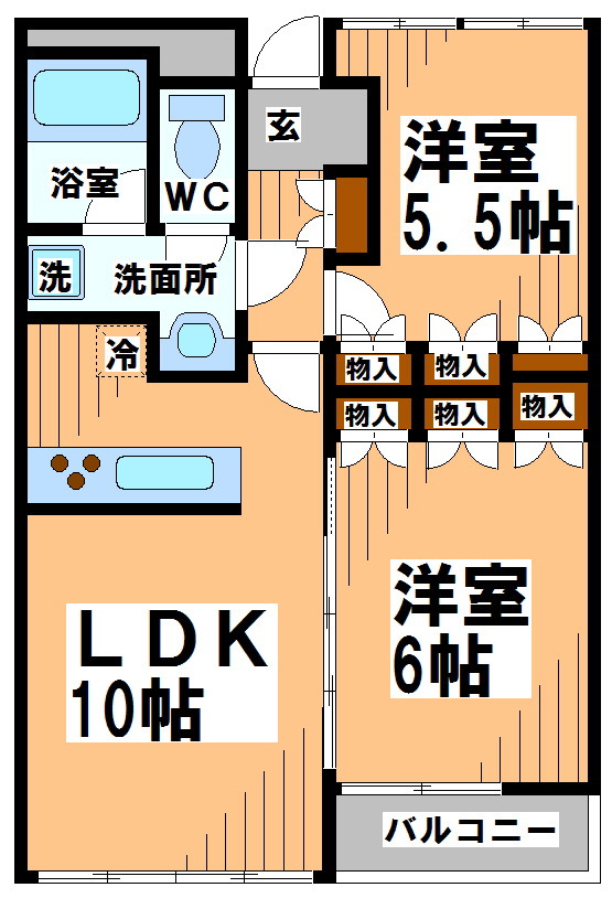 スタジオーネオミノ 間取り