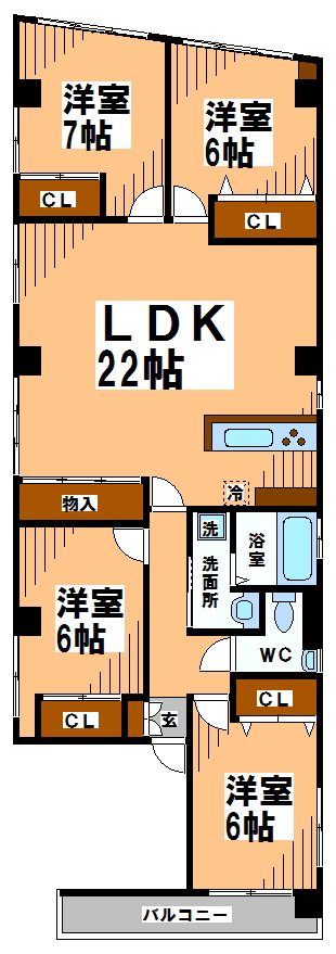 東京都三鷹市井の頭５丁目 間取り