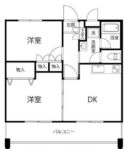 T's garden MITAKADAI 間取り