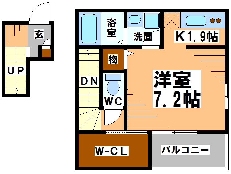 ブォーナフォルトゥーナ吉祥寺 間取り