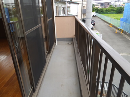牟礼戸建 ベランダ