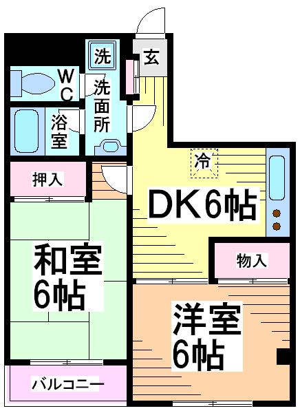 シティパル吉祥寺 間取り