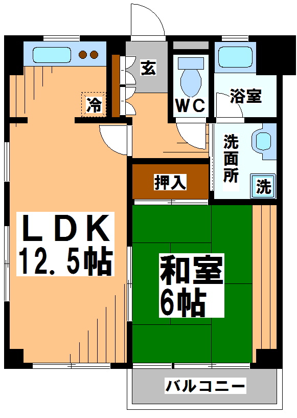 レスポワール武蔵野 間取り