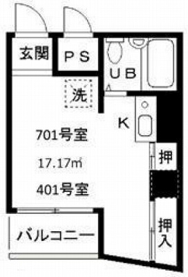 川崎市多摩区西生田2丁目楽器可(防音・24時間演奏・ピアノ・弦・管楽器・声楽)マンション 間取り