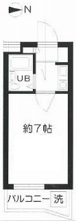 国分寺市本多2丁目楽器可（ピアノ・弦管楽器・声楽・DTM・相談）女性限定マンション 間取り