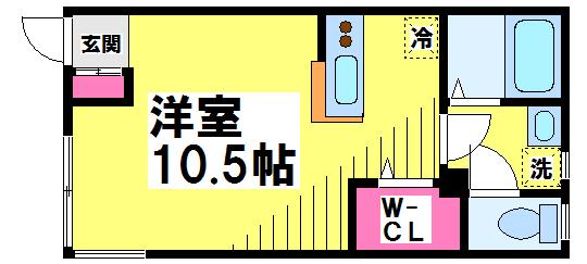 東京都調布市佐須町５丁目 間取り