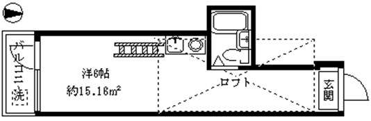 エレガンスパレス中野B棟 間取り