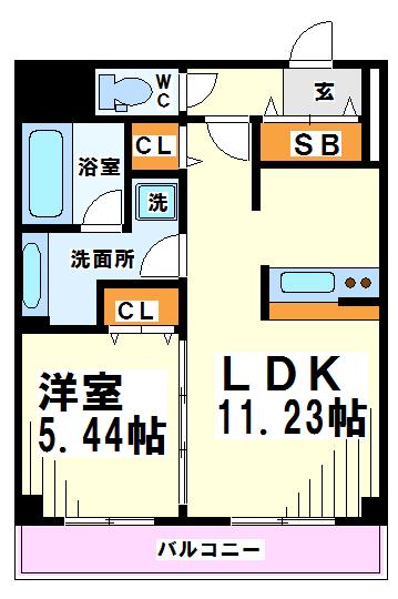 アンタレス府中 間取り