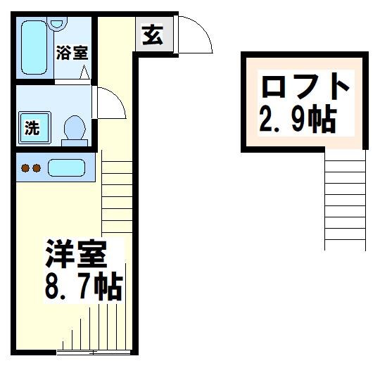 サイドパーク白糸台  間取り