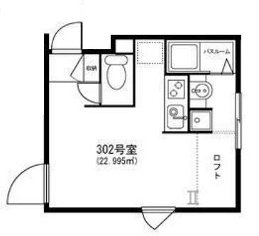 板橋区小茂根4丁目楽器可（ピアノ）女性専用マンション 間取り