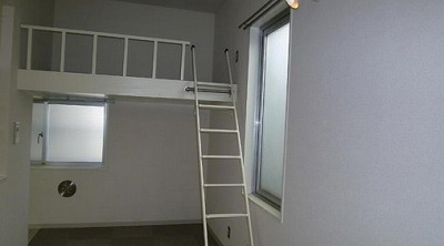 板橋区小茂根4丁目楽器可（ピアノ）女性専用マンション ベッドルーム