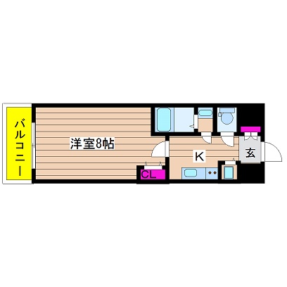 大阪府大阪市西区立売堀４丁目 間取り