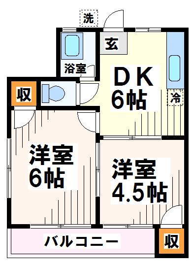 佐藤コーポ 間取り