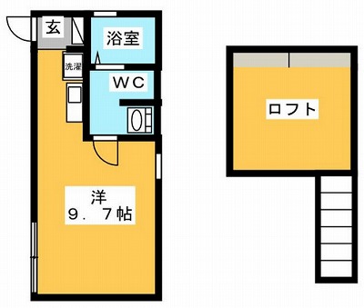 豊島区南長崎3丁目楽器可（ピアノ・弦管楽器・声楽・DTM）アパート 間取り