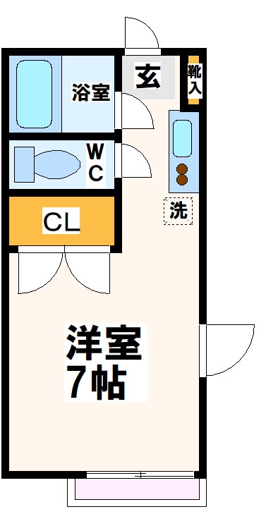 ハッチハウス経堂 間取り