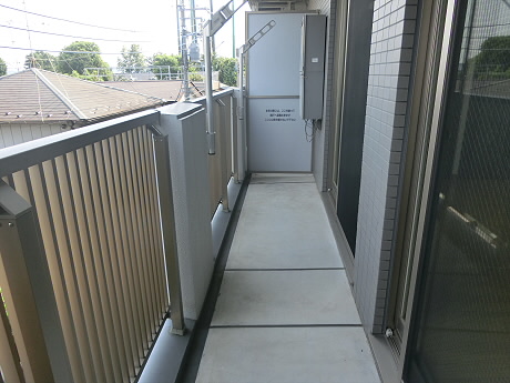 セカンド調布A ベランダ