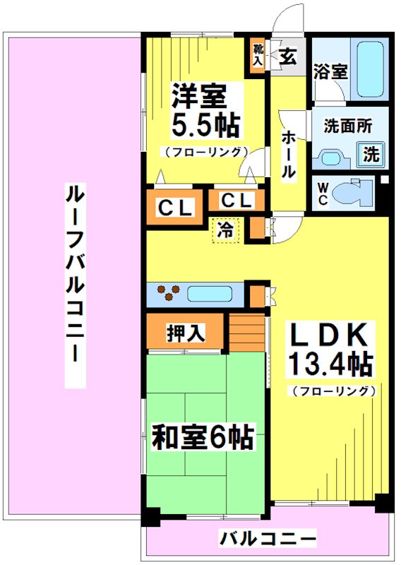 603号室 間取り