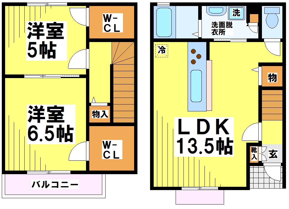 カーサアルベロ 間取り