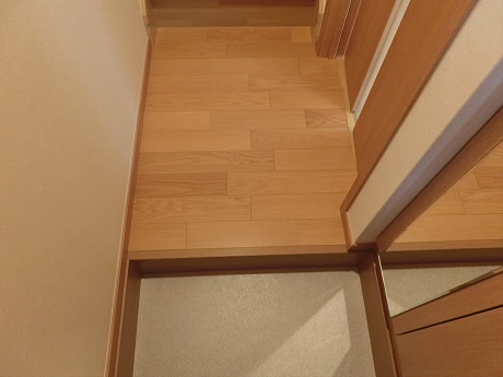 カーサアルベロ 玄関