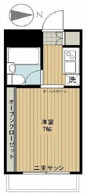 葛飾区亀有2丁目楽器可(防音・グランドピアノ・弦・管楽器・声楽)マンション 間取り