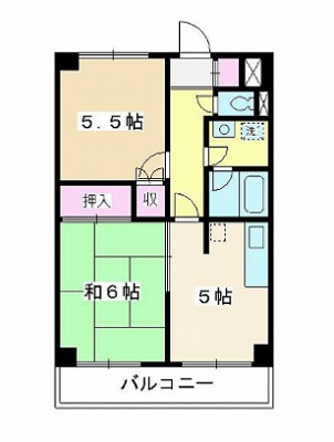 朝霞市溝沼3丁目楽器可(グランドピアノ・弦・管・打楽器・声楽)マンション 間取り