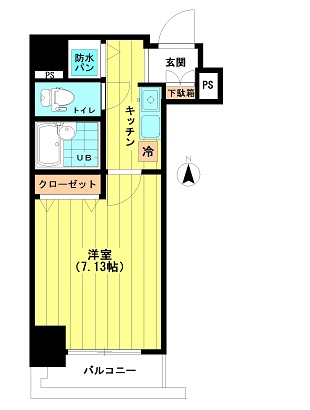 ﾄﾞﾙﾁｪ銀座東・壱番館　 間取り図