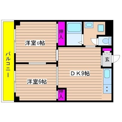 大阪府大阪市西区西本町１丁目 間取り