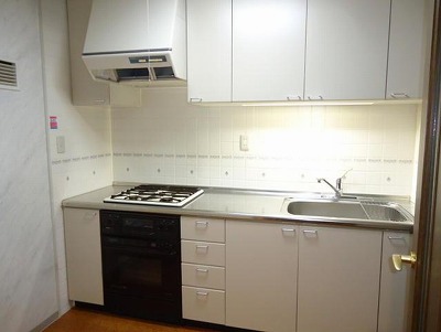 新宿区西早稲田3丁目楽器可(防音・グランドピアノ・弦・管楽器・声楽)マンション キッチン