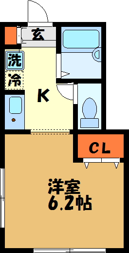 メゾンドゥース　 間取り