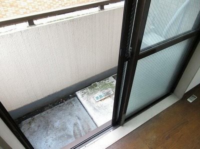 府中市美好町1丁目楽器可(防音・グランドピアノ・弦楽器・声楽)マンション ベランダ