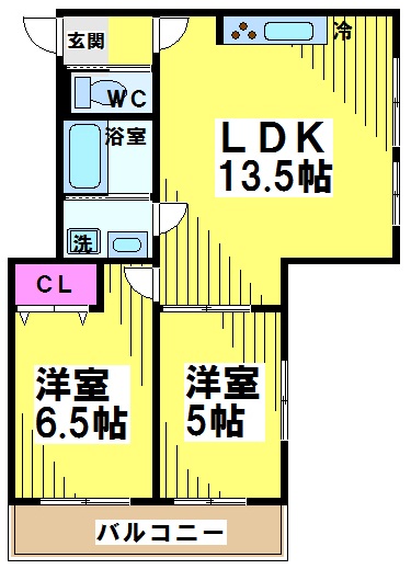 エントラーダ狛江 間取り