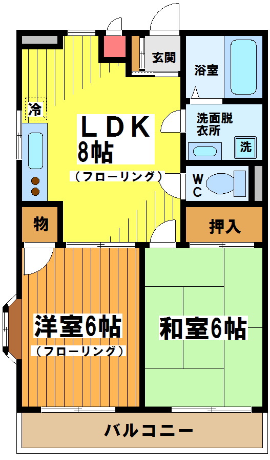 グリーンアベニュー 間取り