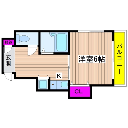 ロイヤルヒルⅠ 間取り