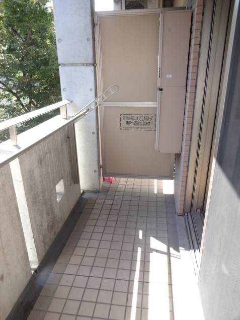 つつじヶ丘エクセルハイツⅣ ベランダ