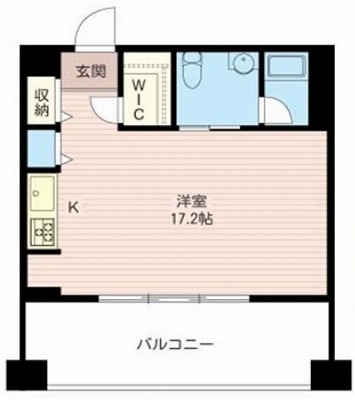 中央区月島3丁目楽器可（弦管楽器・声楽）マンション 間取り