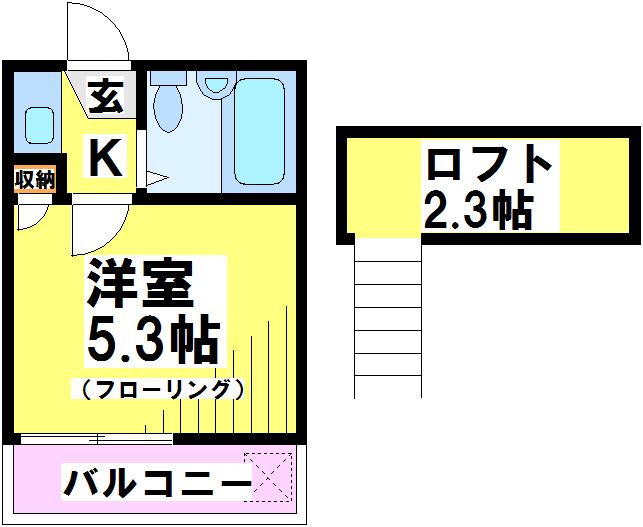 グリーンパレスつつじヶ丘 間取り