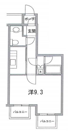世田谷区赤堤1丁目楽器可(防音・グランドピアノ・弦・管楽器・声楽)マンション 間取り