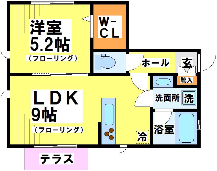 ラ・ヴィグラシューズ 間取り