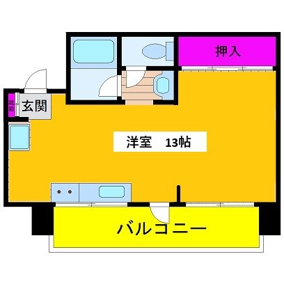 グランドール江戸堀 間取り