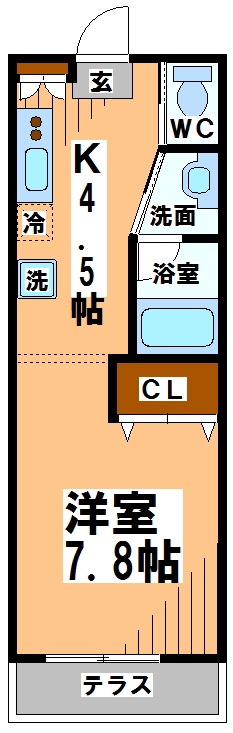 グレース東町 間取り図