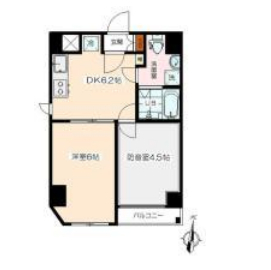 新宿区下落合3丁目(防音・24時間演奏・ピアノ・弦・管楽器・声楽)マンション 間取り