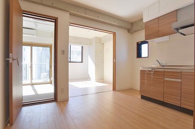 新宿区下落合3丁目(防音・24時間演奏・ピアノ・弦・管楽器・声楽)マンション キッチン