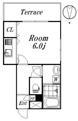 ラウレア上落合 間取り図