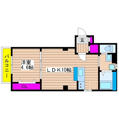 大阪府大阪市西区京町堀１丁目 間取り