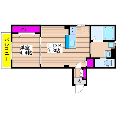 大阪府大阪市西区京町堀１丁目 間取り