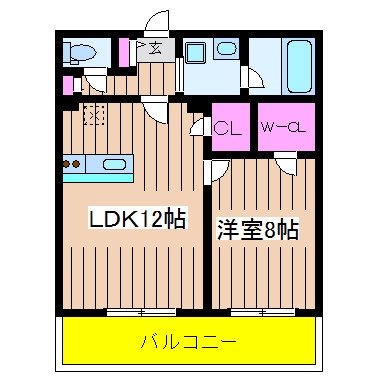 ルクレ阿波座レジデンス 間取り